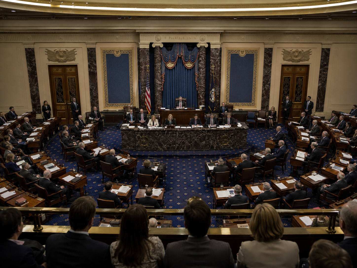 US Senate chamber